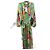 Vestido Camilla Sublime de seda estampado selva Multicolor