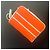Cartera Dior de cuero naranja - vista 4