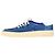 Sneakers basse Saint Laurent in glitter blu - vista 4