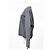 Edge Céline Celine Oversized Pullover mit Rundhalsausschnitt aus grauer Wolle - Ansicht 7