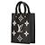 Borsa Petit Sac Plat Empreinte Monogram Louis Vuitton 2way M81416 Nero - vista 2