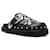 Mule Metalliche Toga Pulla Nero  - vista 2