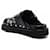 Mule Metalliche Toga Pulla Nero  - vista 3