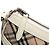 Borsa a tracolla Burberry Beige Nova Check Canvas - vista 8
