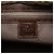 Borsa a spalla in tela Zucca marrone Fendi - vista 5