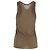Haider Ackermann Tank Top in Brown Cotton Red - view 3