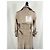 Chanel Abrigo de tweed beige con cinta 34 FR - vista 14
