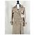 Chanel Abrigo de tweed beige con cinta 34 FR - vista 6