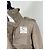 Chanel Abrigo de tweed beige con cinta 34 FR - vista 8