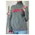 Zadig & Voltaire Merinowolle Strickpullover Grau  - Ansicht 2