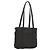 Borsa a spalla PRADA in nylon nero argento autentica bs26020