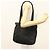 Borsa a spalla PRADA in nylon nero argento autentica bs26020 - vista 23