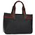 Borsa a mano in tela nera della linea Sherry di GUCCI 73984 Auth SW831 Nero