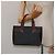 Borsa a mano in tela nera della linea Sherry di GUCCI 73984 Auth SW831 Nero - vista 21