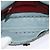 VALENTINO Borsa a spalla con catena e borchie in suede blu chiaro argento autentica 123555 - vista 11