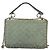 VALENTINO Borsa a spalla con catena e borchie in suede blu chiaro argento autentica 123555 - vista 2