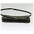 Bolso de hombro de lona Trotter Christian Dior azul marino dorado Auth BD2210 - vista 5
