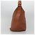 Coach Borsa a spalla in pelle marrone Auth am8426 - vista 4