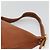 Coach Borsa a spalla in pelle marrone Auth am8426 - vista 8