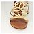 LOUIS VUITTON Décolleté in Pelle Marrone LV Auth bs25697 - vista 12