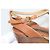 LOUIS VUITTON Décolleté in Pelle Marrone LV Auth bs25697 - vista 14