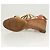 LOUIS VUITTON Décolleté in Pelle Marrone LV Auth bs25697 - vista 25