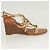 LOUIS VUITTON Décolleté in Pelle Marrone LV Auth bs25697 - vista 4