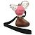 Porte-clés PRADA métal Rose Auth 118867M