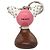 Porte-clés PRADA métal Rose Auth 118867M - vue 13