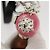 Porte-clés PRADA métal Rose Auth 118867M - vue 7