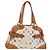 LOUIS VUITTON Bolsa de Mão Claudia Monograma Multicolorido Branca M40193 LV Auth 125340V Branco