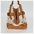LOUIS VUITTON Bolsa de Mão Claudia Monograma Multicolorido Branca M40193 LV Auth 125340V Branco - vista 3