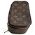 Louis Vuitton Canvas Schmuckkasten doppelseitig mit Monogramm Braun - Ansicht 4