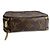 Louis Vuitton Canvas Schmuckkasten doppelseitig mit Monogramm Braun - Ansicht 6