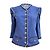 Chanel Jaqueta de denim opulenta barroca Paris / Versailles 42 FR Azul