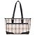 Borsa Tote Burberry Beige House Check Canvas