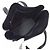 Borsa a spalla cabas Victoria 32 per donne di Hermès Nero - vista 6