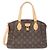 Louis Vuitton Monogram Rivoli PM Handtasche Braun Monogramm