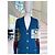 Chanel Cardigan de tartán escocés París / Edimburgo 38 FR Azul - vista 8