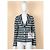 Chanel Chaqueta Techno-Chic con apliques de joyas CC 36 FR Verde - vista 2