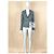 Chanel Chaqueta Techno-Chic con apliques de joyas CC 36 FR Verde - vista 6