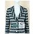 Chanel Chaqueta Techno-Chic con apliques de joyas CC 36 FR Verde - vista 8