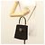 Borsa a mano Gancini in suede Salvatore Ferragamo 2way Nero Oro Auth BA2414 D'oro - vista 24