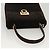 Borsa a mano Gancini in suede Salvatore Ferragamo 2way Nero Oro Auth BA2414 D'oro - vista 6