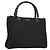 Borsa a mano in nylon nero e argento Gucci Bamboo 032 1016 Auth ep9066