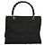 Borsa a mano in nylon nero e argento Gucci Bamboo 032 1016 Auth ep9066 - vista 2