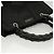 Borsa a mano in nylon nero e argento Gucci Bamboo 032 1016 Auth ep9066 - vista 6
