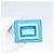 PRADA Cosmetic Pouch Leather Blue Auth 118869M - view 10