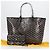 Borsa tote PM Saint Louis Herringbone GOYARD in pelle PVC nera Auth yk18382SM - vista 12
