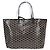 Borsa tote PM Saint Louis Herringbone GOYARD in pelle PVC nera Auth yk18382SM - vista 13